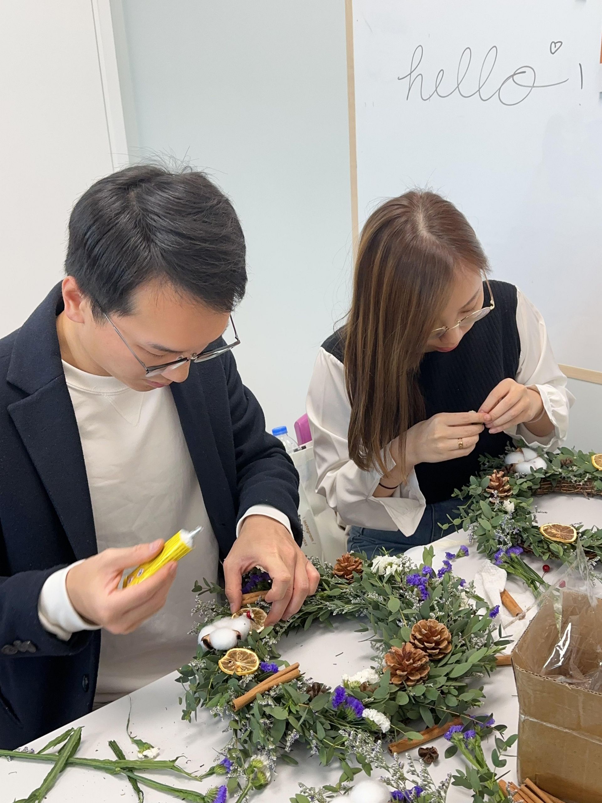 圣诞花环 手作体验